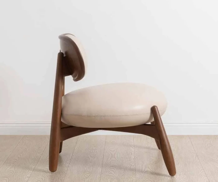 πολυθρόνα massif μοντέρνα minimal υφασμάτινη πολυθρόνα σαλονιού με ξύλινο σκελετό