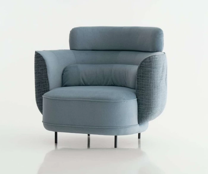 Η πολυθρόνα GAMMA είναι ιδανική για όσους αναζητούν μοντέρνες πολυθρόνες σαλονιού με άνετο κάθισμα και εργονομικό σχεδιασμό. Με στρογγυλή πλάτη και ποιοτικά υλικά, προσφέρει υψηλή αισθητική και καθημερινή χαλάρωση.