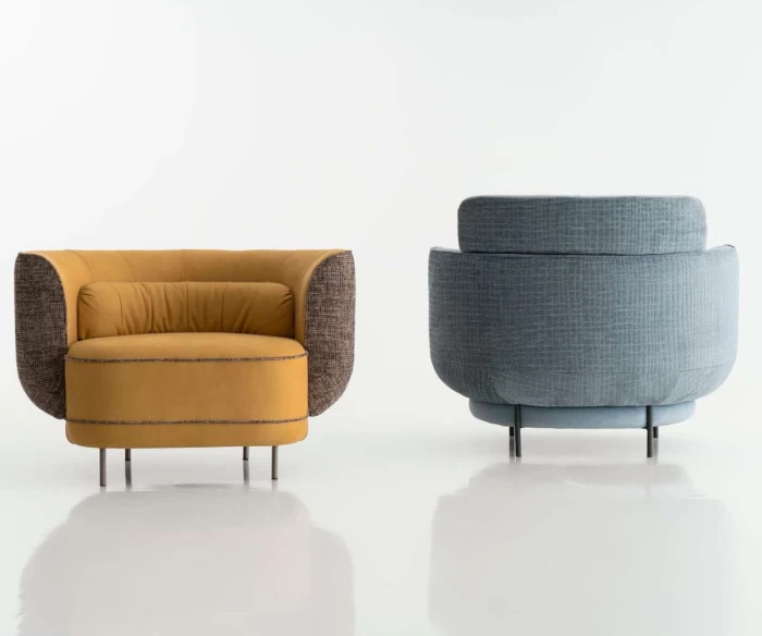 Η πολυθρόνα GAMMA είναι ιδανική για όσους αναζητούν μοντέρνες πολυθρόνες σαλονιού με άνετο κάθισμα και εργονομικό σχεδιασμό. Με στρογγυλή πλάτη και ποιοτικά υλικά, προσφέρει υψηλή αισθητική και καθημερινή χαλάρωση.