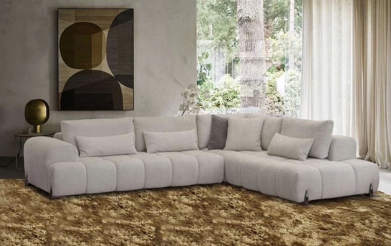 Γωνιακός καναπές Box