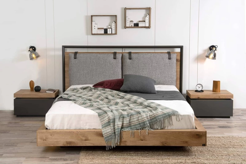 Ξύλινο Κρεβάτι Priamos