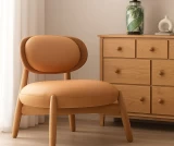 πολυθρόνα massif μοντέρνα minimal υφασμάτινη πολυθρόνα σαλονιού με ξύλινο σκελετό