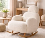 Η πολυθρόνα PUFF αποτελεί μια ιδανική επιλογή για όσους αναζητούν κουνιστές πολυθρόνες σαλονιού με μοντέρνο σχεδιασμό και υψηλή άνεση. Συνδυάζει εργονομία, ποιοτικά υλικά και minimal αισθητική, προσφέροντας μια ολοκληρωμένη λύση για χαλάρωση σε κάθε σύγχρονο χώρο.