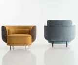 Η πολυθρόνα GAMMA είναι ιδανική για όσους αναζητούν μοντέρνες πολυθρόνες σαλονιού με άνετο κάθισμα και εργονομικό σχεδιασμό. Με στρογγυλή πλάτη και ποιοτικά υλικά, προσφέρει υψηλή αισθητική και καθημερινή χαλάρωση.