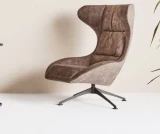 Η πολυθρόνα LUX είναι ιδανική για όσους αναζητούν περιστρεφόμενες πολυθρόνες τύπου egg chair με μοντέρνο σχεδιασμό και υψηλή άνεση. Με μεταλλική βάση και εργονομικό κάθισμα, αποτελεί μια premium επιλογή για κάθε σύγχρονο χώρο.